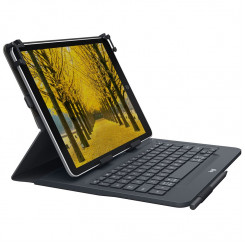 LOGITECH Universal Folio with keyboard for 9-10 inch tablets - UK