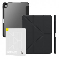 Baseuse minimalistlik kaitseümbris iPad Air 4/Air 5 10,9-tollise (must) jaoks