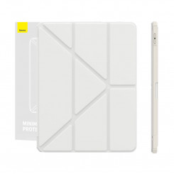 Baseuse minimalistlik kaitseümbris iPad Air 4/5 10,9-tollise (valge) jaoks