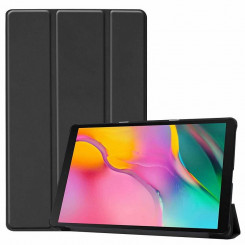 CoreParts Samsung Galaxy Tab A 10.1 2019 SM-T510/T515 Кожаный чехол, сложенный втрое — черный