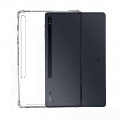 eSTUFF ORLANDO TPU kate Galaxy Tab S7/S8 jaoks – läbipaistev