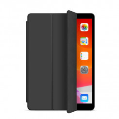 eSTUFF DENVER Folio ümbris iPad 9.7 jaoks 2018/2017- must PU-nahk / läbipaistev
