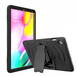 Чехол eSTUFF Wombat с защитной пленкой для Samsung Galaxy Tab S5e — черный