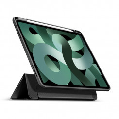 eSTUFF BOSTON eemaldatav peegelpliiatsiümbris iPad 10.2 jaoks – must/selge