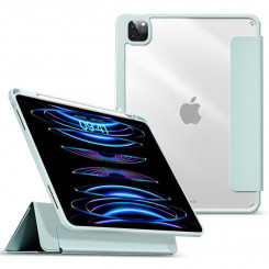 eSTUFF BOSTON eemaldatav peegelpliiatsiümbris iPad Pro 11 2022/2021 jaoks – heleroheline/selge