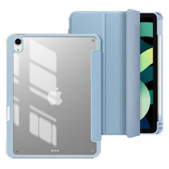 Зеркальный пенал eSTUFF NEW YORK для iPad 10.9 10-го поколения, 2022 г. — небесно-голубой/прозрачный