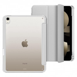 Зеркальный пенал eSTUFF NEW YORK для iPad 10.9 10-го поколения, 2022 г. — серый/прозрачный