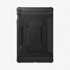 Spigen Rugged Armor Pro Galaxy Tab S9 FE+ ümbris, must