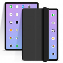 Чехол eSTUFF DENVER Folio для iPad Pro 11 2024 — искусственная кожа черного цвета
