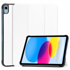 Жесткий чехол CoreParts Tri-fold Caster — белый для Apple iPad