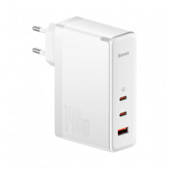 Mobile Charger Wall 140W / White Ccgp100202 Baseus