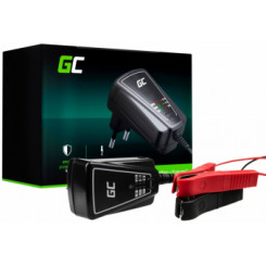 Battery charger Green Cell for Motorbike Scooter AGM 6/ 12V 1A