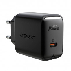 Acefast A1 PD20W wall charger, 1x USB-C (black)