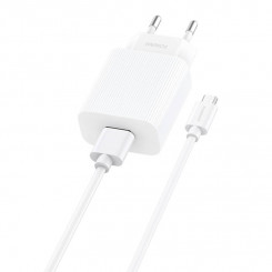 Foneng EU46 wall charger, 1xUSB, QC 3.0 + Micro USB cable