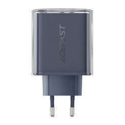 Сетевое зарядное устройство Acefast A45, 2x USB-C, 1xUSB-A, 65 Вт PD (серый)