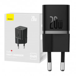 Baseus GaN5 20W mini wall charger (black)