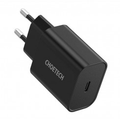 Võrgulaadija Choetech Q5004 EU USB-C, 20W (must)