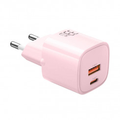 Зарядное устройство GaN 33W Mcdodo CH-0156 USB-C, USB-A (розовое)