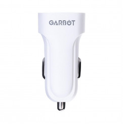 Garbot Garbot Grab&Go Автомобильное зарядное устройство с двумя USB-портами 10 Вт, белое