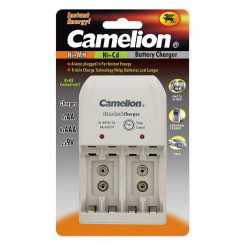 Camelion Plug-In Battery Charger BC-0904S 2x or 4x Ni-MH AA/AAA or 1-2x 9V Ni-MH