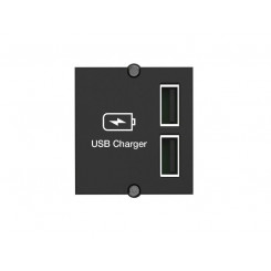 Bachmann USB topeltlaadija 5 V, 2,4 A