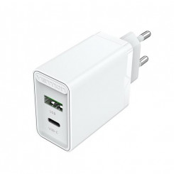 Vention Two-Port USB(A+C) Wall Charger (18W / 20W) EU-Plug White