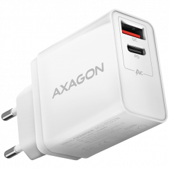 AXAGON ACU-PQ22W QC3.0 + USB-C PD seinalaadija