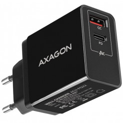 AXAGON ACU-PQ22 wall charger QC3.0 / AFC / FCP + PD type-C, 22W, black