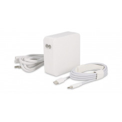LMP USB-C toiteadapter 96 W / 87 W USB-C MacBook Air / Pro jaoks (USB-C kaabel on kaasas) – valge