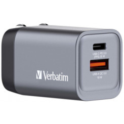 Charger Verbatim Wall Charger 35W Gray