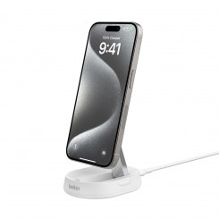 Смартфон Belkin BoostCharge Pro, белый, переменный ток, беспроводная зарядка, быстрая зарядка, в помещении