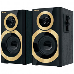 Speakers SVEN SPS-619 GOLD, black (20W), SV-0120619GD