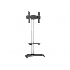 TECHLY Floor Stand with Shelf Trolley TV