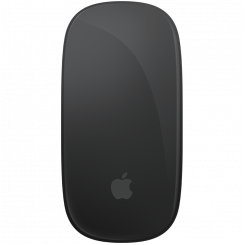 Мышь Apple Magic Mouse — черная мультисенсорная поверхность, модель A1657