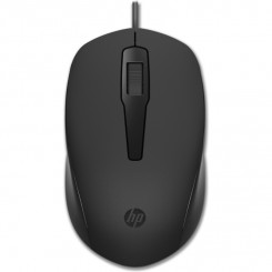 Проводная USB-мышь HP 150 — черная