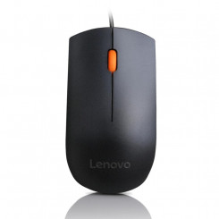 Lenovo Mouse Ambidextrous – A-tüüpi USB – 1600 DPI – must