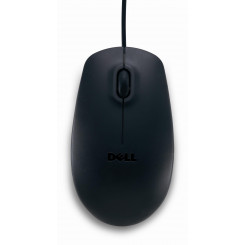 Оптическая USB-мышь Dell, 2 кнопки + прокрутка, черная