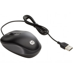 USB-мышь HP для путешествий, двусторонняя USB, тип A, оптическая, 1000 точек на дюйм