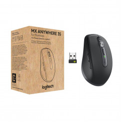 Мышь Logitech MX Anywhere 3S для бизнеса, правосторонняя радиочастотная беспроводная + лазерная Bluetooth 8000 точек на дюйм