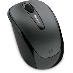 Беспроводная мобильная мышь Microsoft 3500, серая