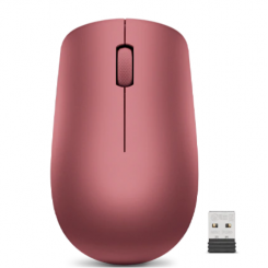 Lenovo Wireless Mouse 530 Беспроводная мышь 2,4 ГГц Беспроводная связь через Nano USB Беспроводная связь Cherry Red