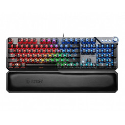 Keyboard Gaming Black Eng / Vigor Gk71 Sonic Red Msi