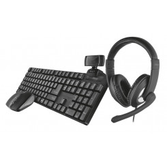 Keyboard +Mouse Opt.+Headset / Office Bundle 4In1 24040 Trust