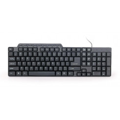 Keyboard Multimedia Usb Eng / Black Kb-Um-104 Gembird