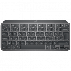 Минималистичная беспроводная клавиатура с подсветкой LOGITECH MX Keys — ГРАФИТ — PAN — 2,4 ГГц/BT — NORDIC