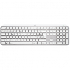 LOGITECH MX Keys S Bluetoothi valgustusega klaviatuur – kahvatuhall – US INT'L