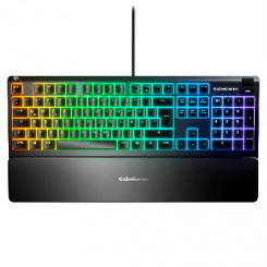 SteelSeries Apex 3 RGB – USA paigutusega klaviatuur