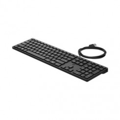 Проводная USB-клавиатура HP 320K — черный — RU ENG