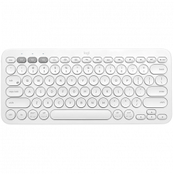 LOGITECH K380S mitme seadmega Bluetooth-klaviatuur – TONAL WHITE – US INT'L