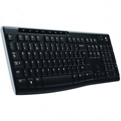 Беспроводная клавиатура LOGITECH K270 — ЧЕРНАЯ — США, INT'L